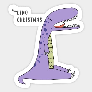 Dino christmas Sticker